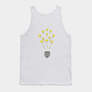 Buttercup light bulb Tank Top